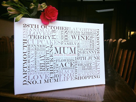 mums favourite things (for 10"x14" canvas)