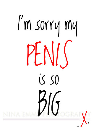 Big penis (portrait)