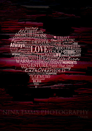 Words of love (portrait)